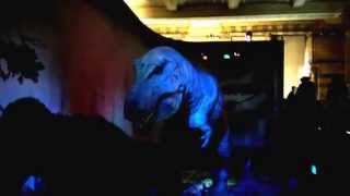 Londres London Museum histoire naturelle  dinosaure animé T REX 2015 [upl. by Assir80]