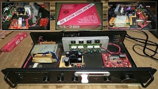 SX200 Modif  test amp review power amplifier [upl. by Anialahs]