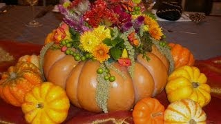 The Perfect Thanksgiving Centerpiece in a Fairy Tale Pumpkin [upl. by Llekcm622]