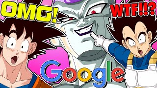 Vegeta Goku And Frieza Google Themselves [upl. by Assirol94]