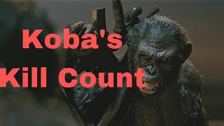 Planet Of The Apes Reboot Koba’s Kill Count [upl. by Angell]