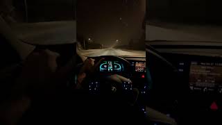 Hyundai Elantra Driving in Snow Canada Sault Ste Marie [upl. by Frederigo]