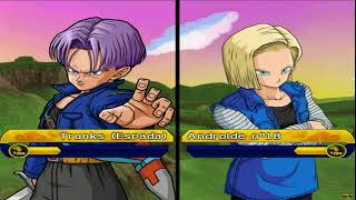 Trunks vs C17 C18 Cell Darbura e Zamasu  DBZ BT3 Mods [upl. by Ardnuassac702]