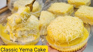 Classic Yema Cake Recipe  Easy Yema Cake  ‼️Yema Cake Pangnegosyo ‼️ Bake N Roll [upl. by Alehcim]