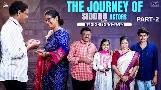 The Journey of Siddhu Bcom Actors  Behind The Scenes  Part  2  Dora Sai Teja  Tej India [upl. by Raoul]