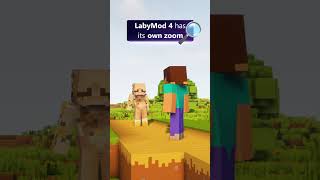 LabyMod 4 has its own zoom with many options and different animations labymod labymod4 minecraft [upl. by Riesman]