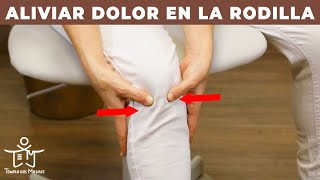 Los 3 MEJORES EJERCICIOS para ALIVIAR el DOLOR en las RODILLAS 💢 [upl. by Sirod]