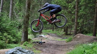 ROADGAP 🤦‍♂️ WAS HAB ICH MIR NUR GEDACHT  Trailpark Erbeskopf  Specialized Demo Race 2021 [upl. by Annaul]