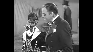 Blackface Charlie McCarthy with Edgar Bergen and W C Fields [upl. by Cristoforo]