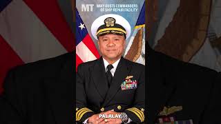 US Navy ousts top commanders of ship repair facility in Japan [upl. by Eustashe]