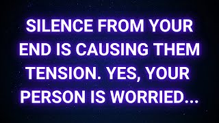 Your silence is making them anxious Yes theyre worried about whether God message today [upl. by Magee432]