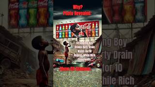 Boy Drinks Dirty Water Rich Flaunt 2024 shorts poor boy softdrink india [upl. by Annawad2]