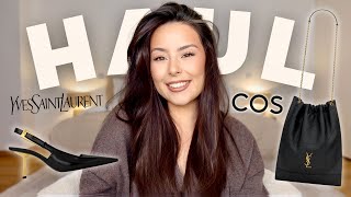 HAUL LUXE amp ACCESSOIRES SAINT LAURENT COS [upl. by Dwayne]