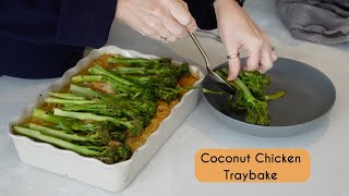 COCONUT CHICKEN TRAYBAKE  ONE PAN MEALS  Kerry Whelpdale [upl. by Leunamnauj]