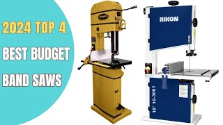 ✅ TOP 4 Best Bandsaws for Woodworking Updated 2024 Review [upl. by Giaimo]