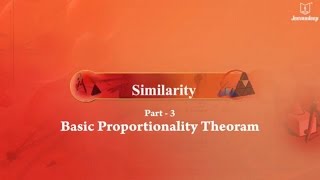 Similarity  Application of Basic Proportionality Theorem  Geometry  Part 7 [upl. by Ideih]