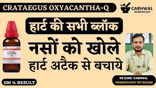 Cratagus Q Homeopathy  Cratagus Mother Tincture in Hindi  Crataegus Oxyacantha q  Cratagus q [upl. by Haelem186]