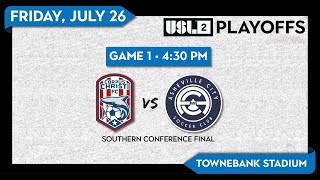 LIVE Asheville City SC vs Corpus Christi FC USL League Two Southern Conference Final [upl. by Brandenburg]