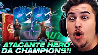 TIREI 2 HERÓIS DA CHAMPIONS NOS PACKS DO BANQUETA [upl. by Iclek312]