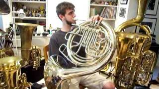 The only Contrabass French Horn ever made [upl. by Marr]