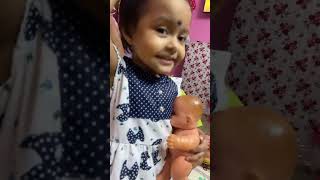 Tritiya সেজেগুজে কোথায় যাচ্ছে দেখো cutebaby shorts shortvideo youtubeshorts viralvideo viral [upl. by Claud]