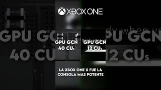 LA XBOX ONE X FUE LA CONSOLA MAS POTENTE shorts xbox xboxone ps4 play4 xboxonex microsoft [upl. by Sesylu]