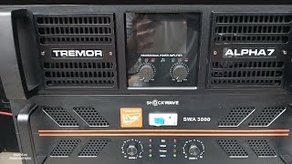 NEW MODEL SHOCKWAVE SWA3000 power amplifier [upl. by Enilrad]