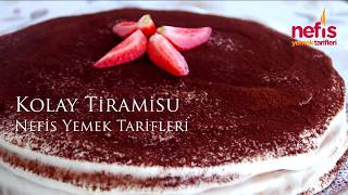 Kolay Tiramisu  Nefis Yemek Tarifleri [upl. by Ratha70]