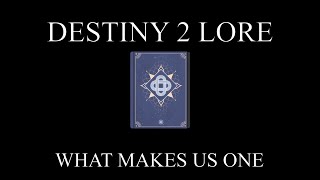 Destiny 2 Lore  Dawning Delights  What Makes Us One [upl. by Ajna]