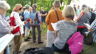 Pilgerreise von Gerdau über Böddenstedt nach Suderburg 1 Halt [upl. by Gromme38]