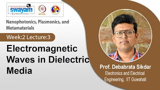 Lec 6 Electromagnetic waves in dielectric media [upl. by Nahtanhoj]