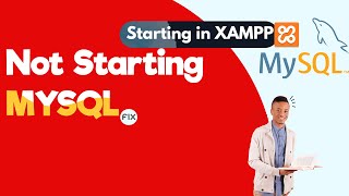 Xampp MySQL not starting  Attempting to start MySQL service [upl. by Olcott274]