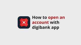 DBS digibank app  How to open an account [upl. by Lenee]