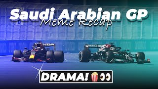 F1 2021 Saudi Arabian GP Meme Recap [upl. by Faubert914]