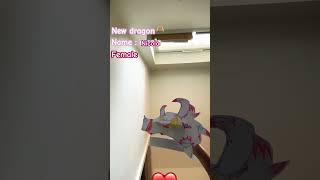 New dragon  descendants disney movie foryou paperdragonpuppeteasy capcut dragonpupet [upl. by Trenna53]