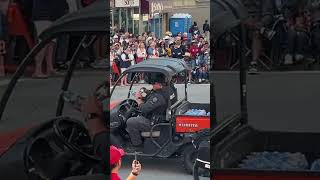 HANDOFF Calgary Paramedics Hand Off Water From The ATV To A Bike  AHS [upl. by Ekal157]