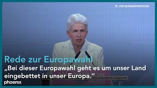 FDPParteitag Rede von StrackZimmermann zur Europawahl  27042024 [upl. by Guglielma59]