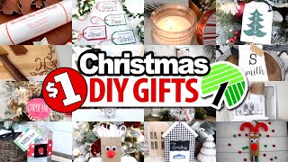 80 BEST 1 DIY CHRISTMAS GIFTS people actually WANT Dollar Tree 2024 [upl. by Ecyar]