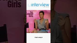 Thandie Newton on replacing Mariah Carey last minute on For Colored Girls shorts [upl. by Aniteb]