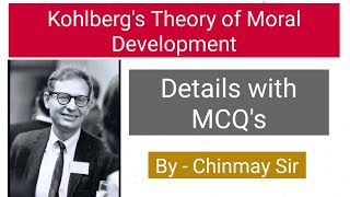 Kohlbergs Theory of Moral Development  Details with MCQs [upl. by Reinar]