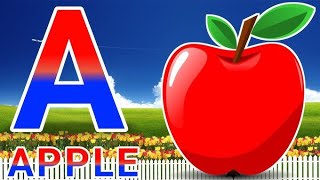 Phonics Song 2 with TWO Words in 3D  A For Apple  ABC Alphabet Songs 27 [upl. by Ydnic]