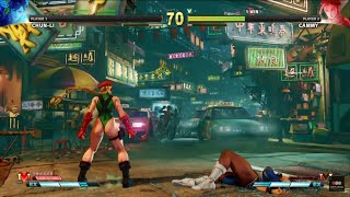 Street Fighter V Champion Edition  Gameplay PS4 [upl. by Notyarb]