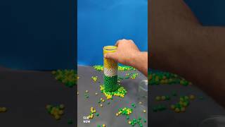 Satisfying Reverse Video With Colorful Beads 👑📿👑 asmr satisfying shorts [upl. by Gonnella]