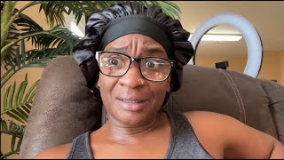 Vlog Health Issues amp Installing The Half Wig I Made [upl. by Anovad]