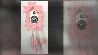 Pink Kuckucksuhr  Modern Style  Handarbeit [upl. by Baggett]