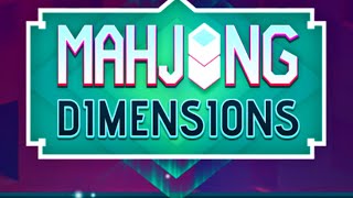 Mahjongg Dimensions Arkadium’s 3D Puzzle Mahjong Gameplay Android [upl. by Nylirret]