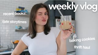 weekly update vlog cooking books nespresso amp storytimes [upl. by Rita206]