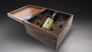 Building A Bachelors Party Whiskey Gift Box [upl. by Nemhauser]