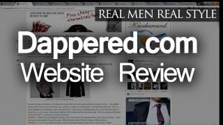 The Best Website for Mens Clothing Deals Dapperedcom Wins Hands Down  Video Blog Review [upl. by Lilias998]