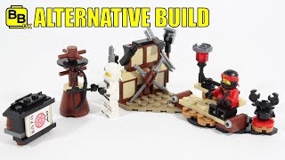 LEGO NINJAGO MOVIE 70606 ALTERNATIVE BUILD NINJA CRIB [upl. by Brosy]